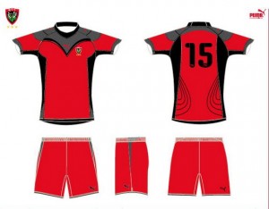 Les nouveaux maillots du RC Toulon
