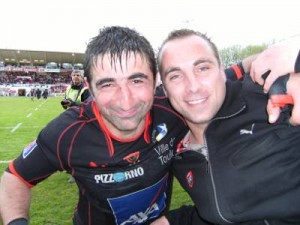 Emmanuel Bielecki, supporter du RCT Les Z'acrau