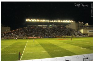 Travaux d'agrandissement du stade Mayol