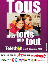 Telethon décembre 2009 à Toulon