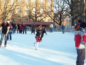 Patinoire de Noël à Toulon