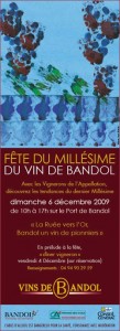 Fête du Millésime du vin de Bandol 2009