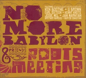 Pochette de l'album de No More Babylone