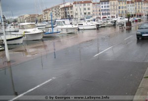 La Seyne sur Mer recouverte par les eaux