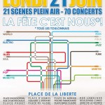 Programme fête de la musique 2010 à Toulon